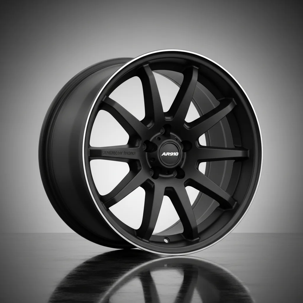 American Racing AR910 Matte Black Wheel 20x9 image 2