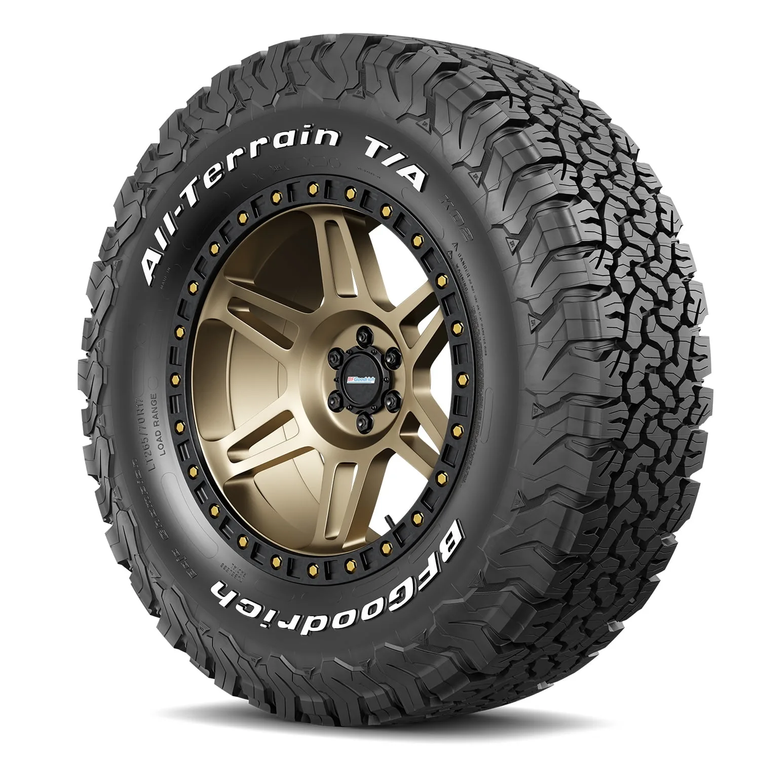 BFGoodrich All-Terrain T/A KO2 Tire LT265/70R17 image 2
