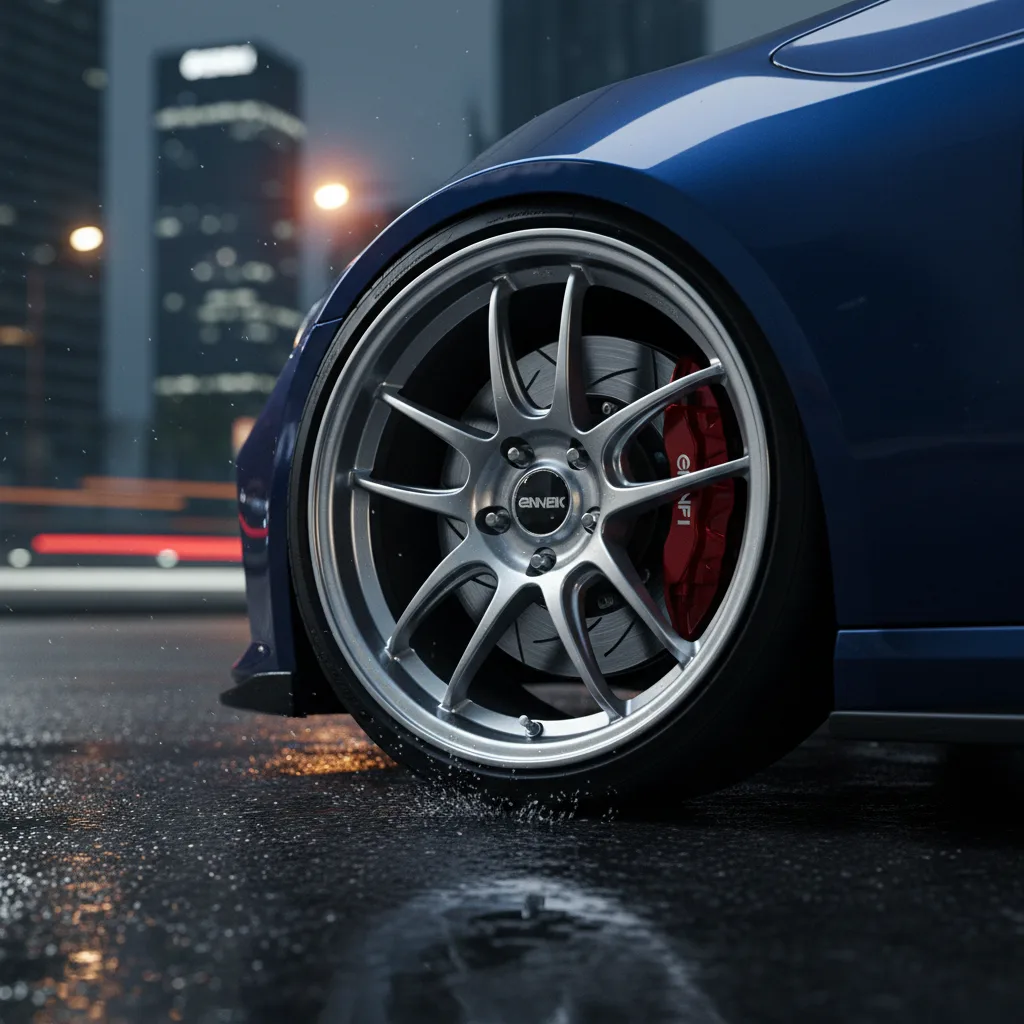 Enkei RPF1 Aluminum Alloy Racing Wheel 17x9 image 3