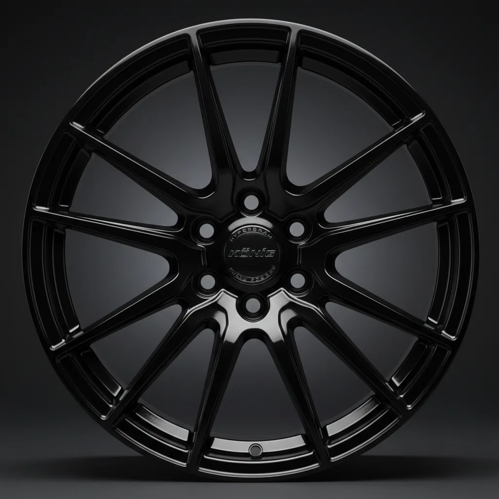 Konig Hypergram Gloss Black Wheel 18x8.5