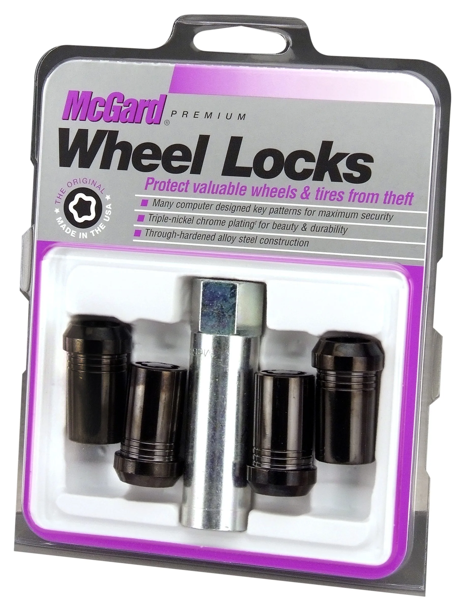 McGard 25340 Cone Seat Wheel Locks 14mm x 1.5