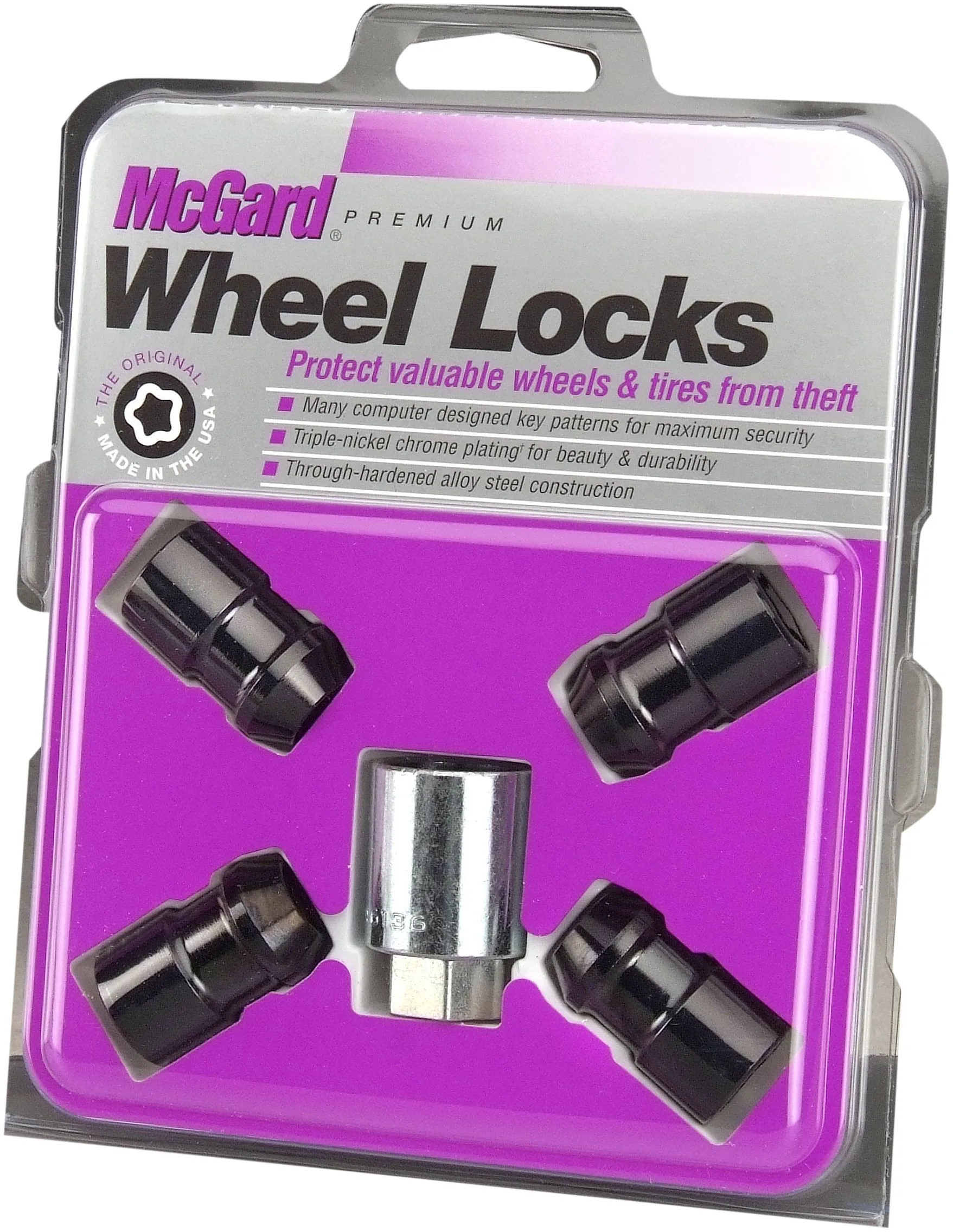 McGard 25340 Cone Seat Wheel Locks 14mm x 1.5 image 2