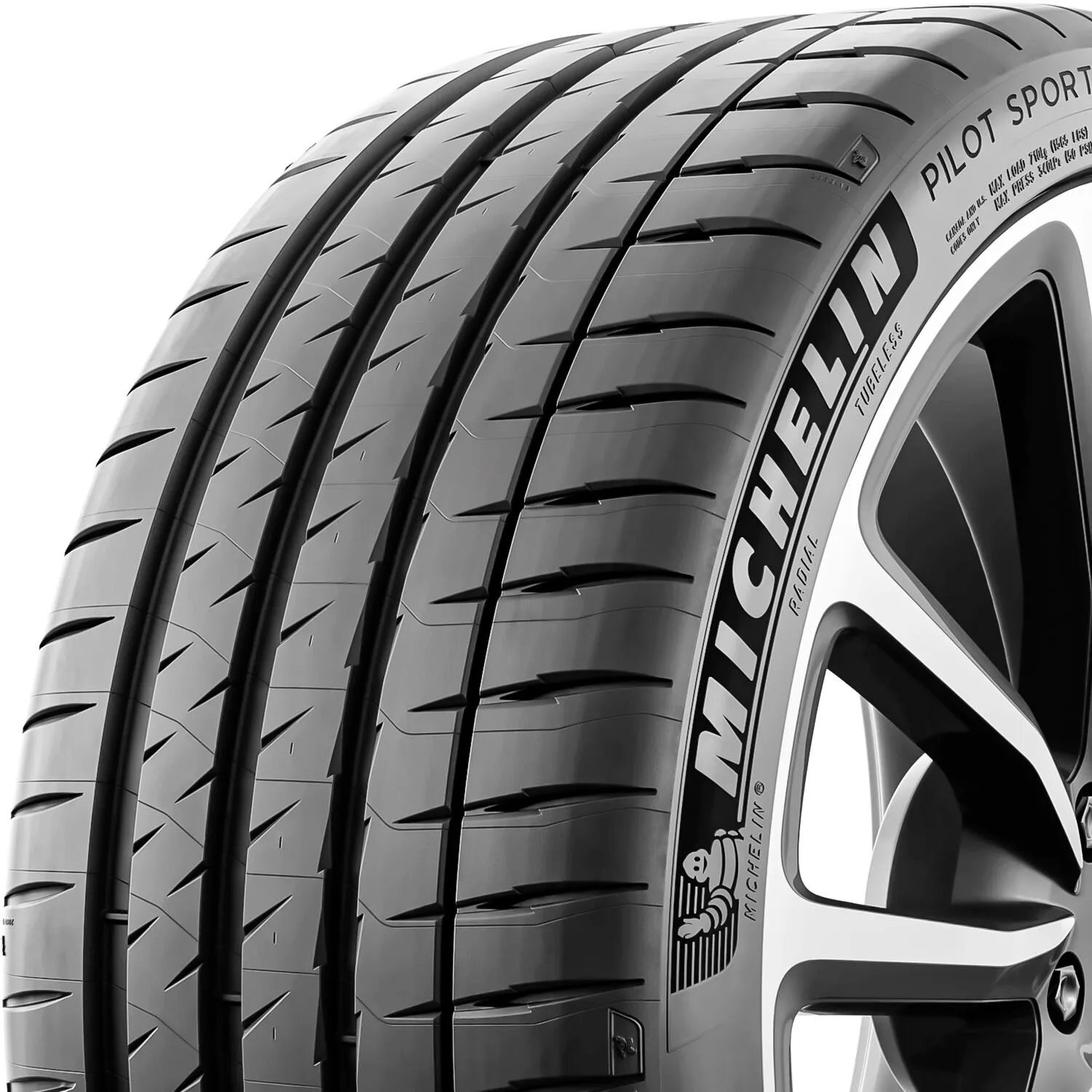 Michelin Pilot Sport 4S Summer Performance Tire 245/35R20 image 3