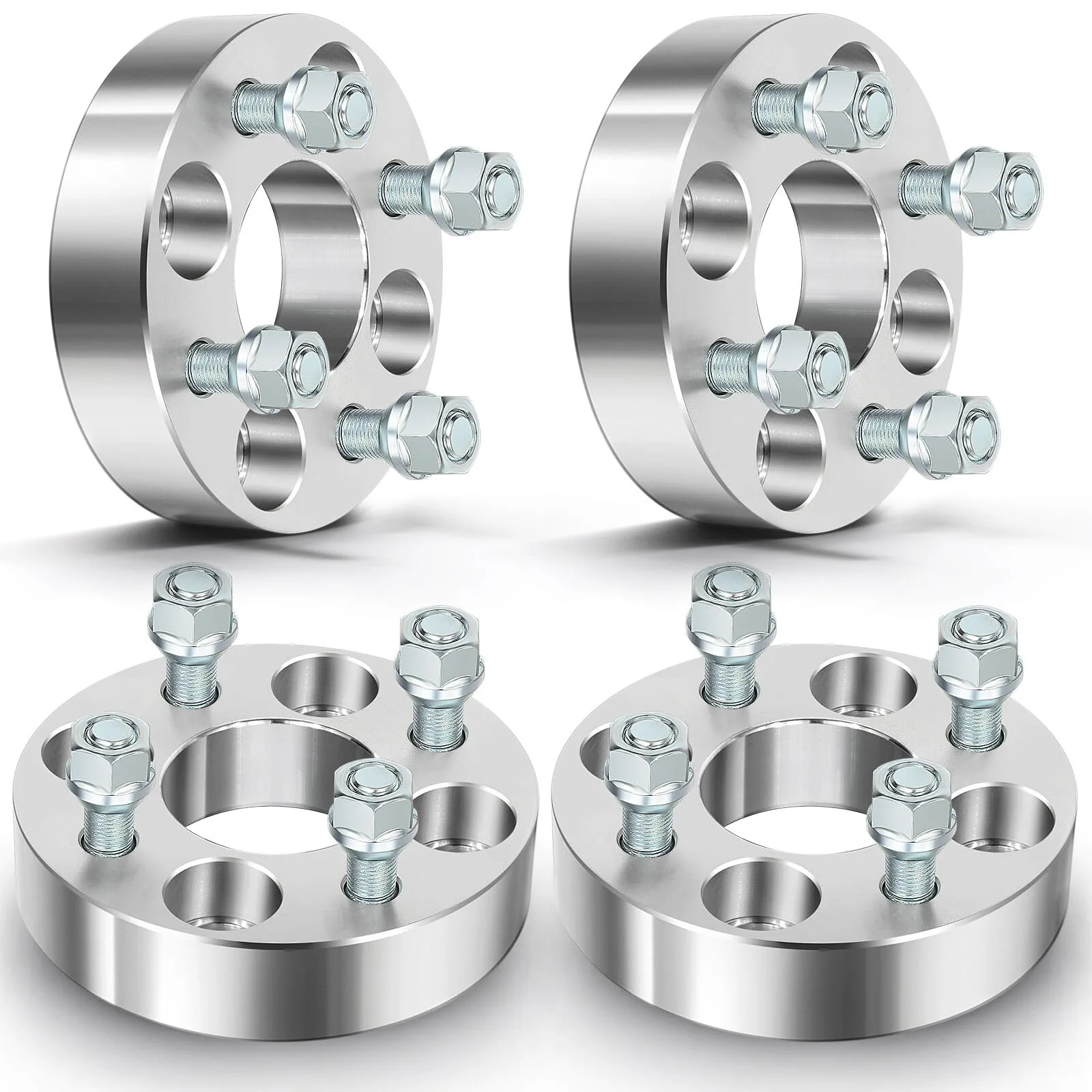 OxGord HCSC-01-04 4pc Hub Centric Spacers 1.5-Inch