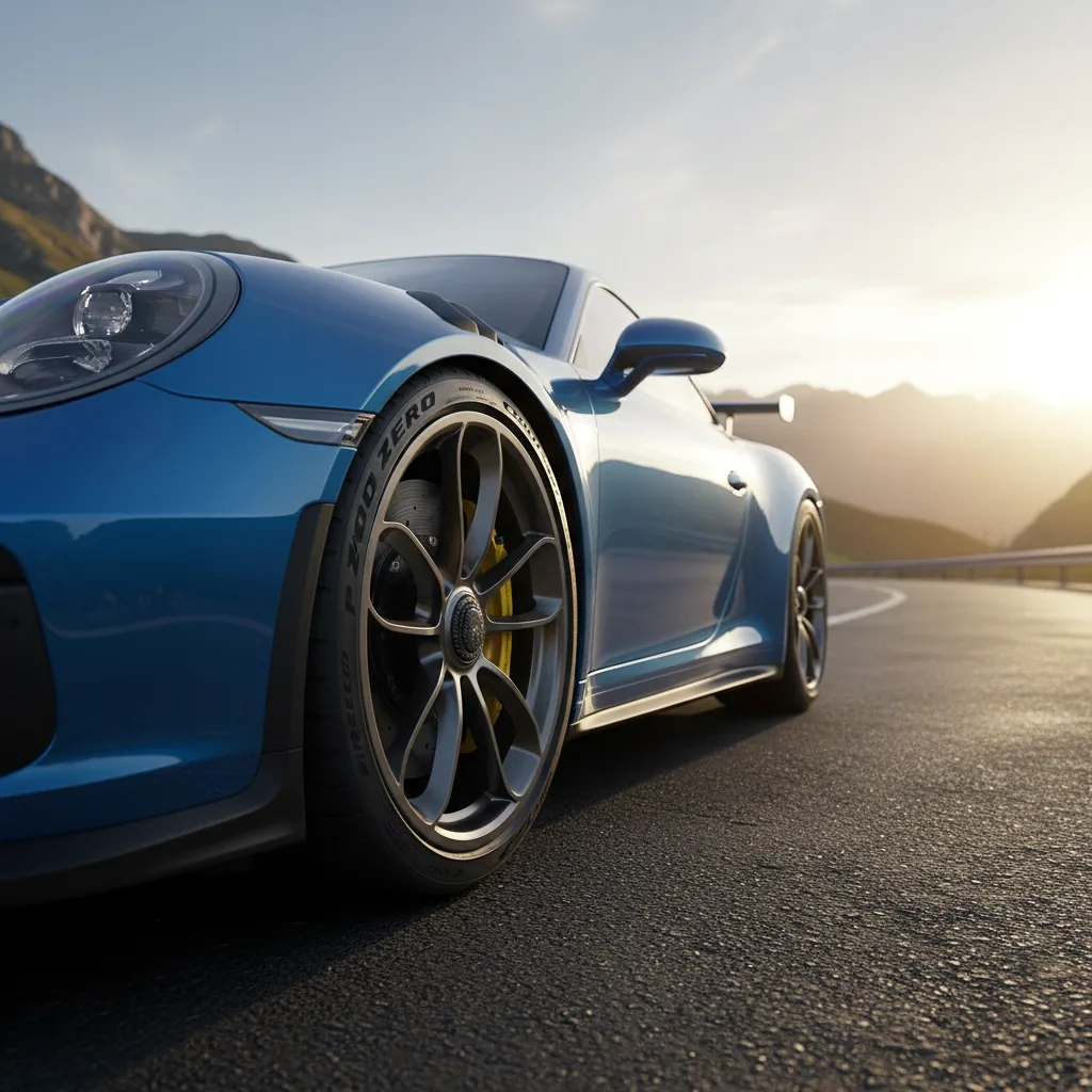 Pirelli P Zero Summer Performance Tire 245/45R18 image 3