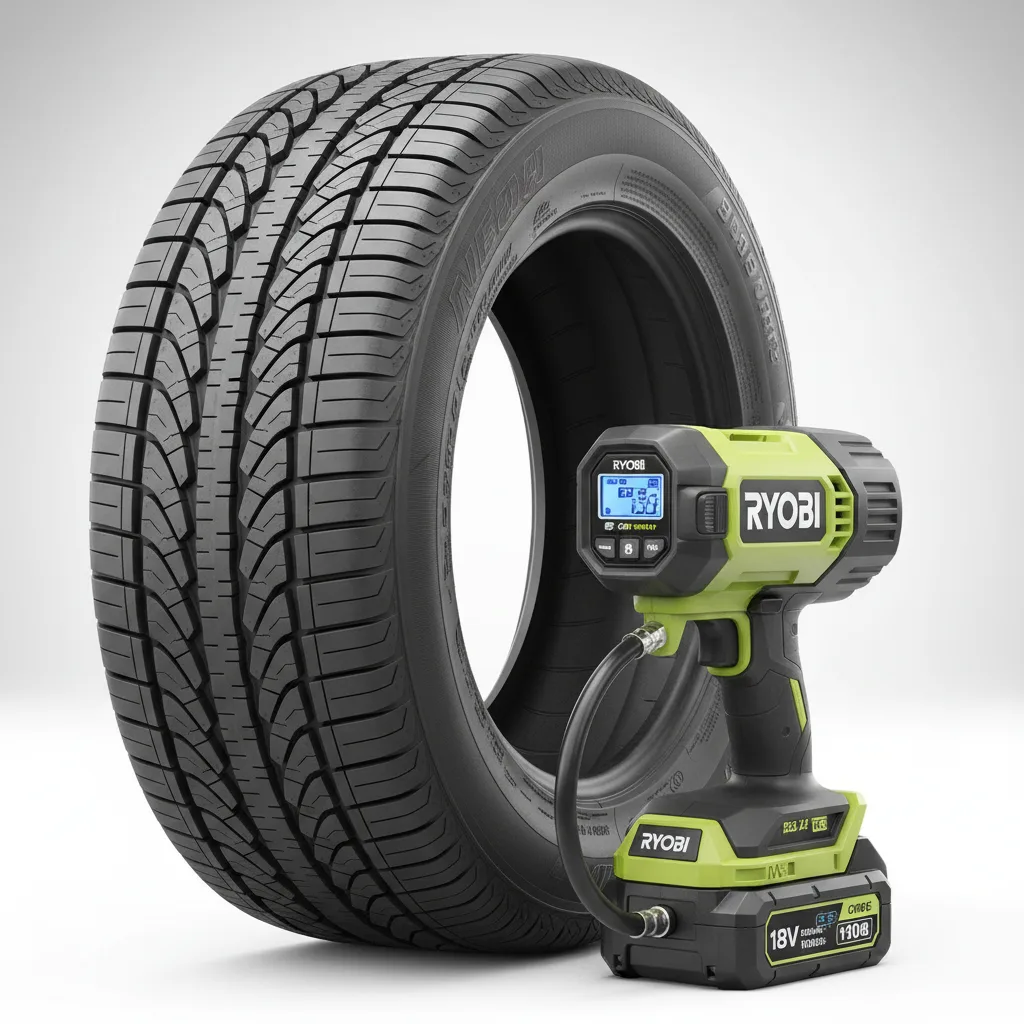 Ryobi PCL510B 18V ONE+ Cordless Tire Inflator