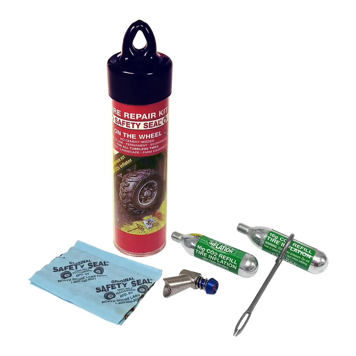 Safety Seal Tubeless Tire Plug Kit