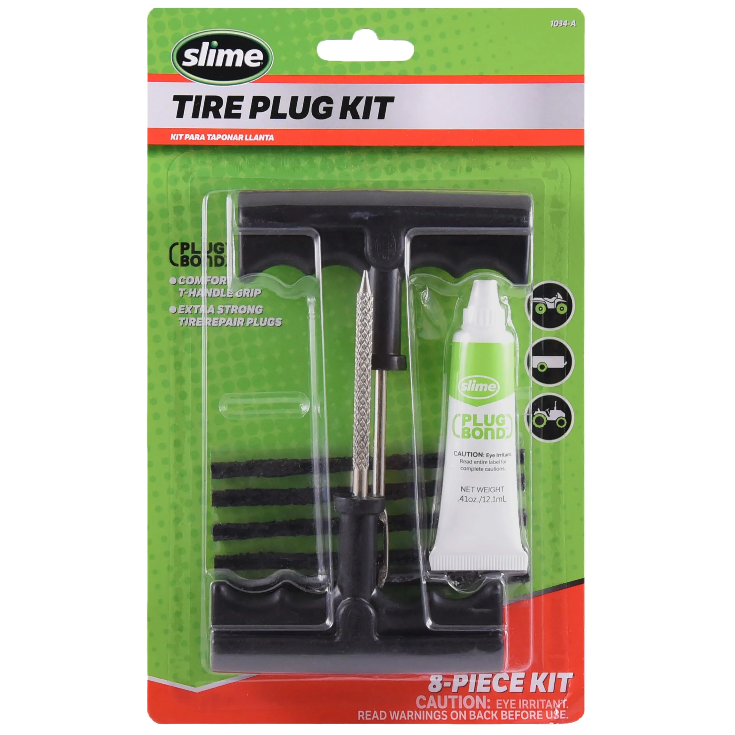 Slime 60189 Flat Tire Tire Repair Kit Heavy Duty image 2