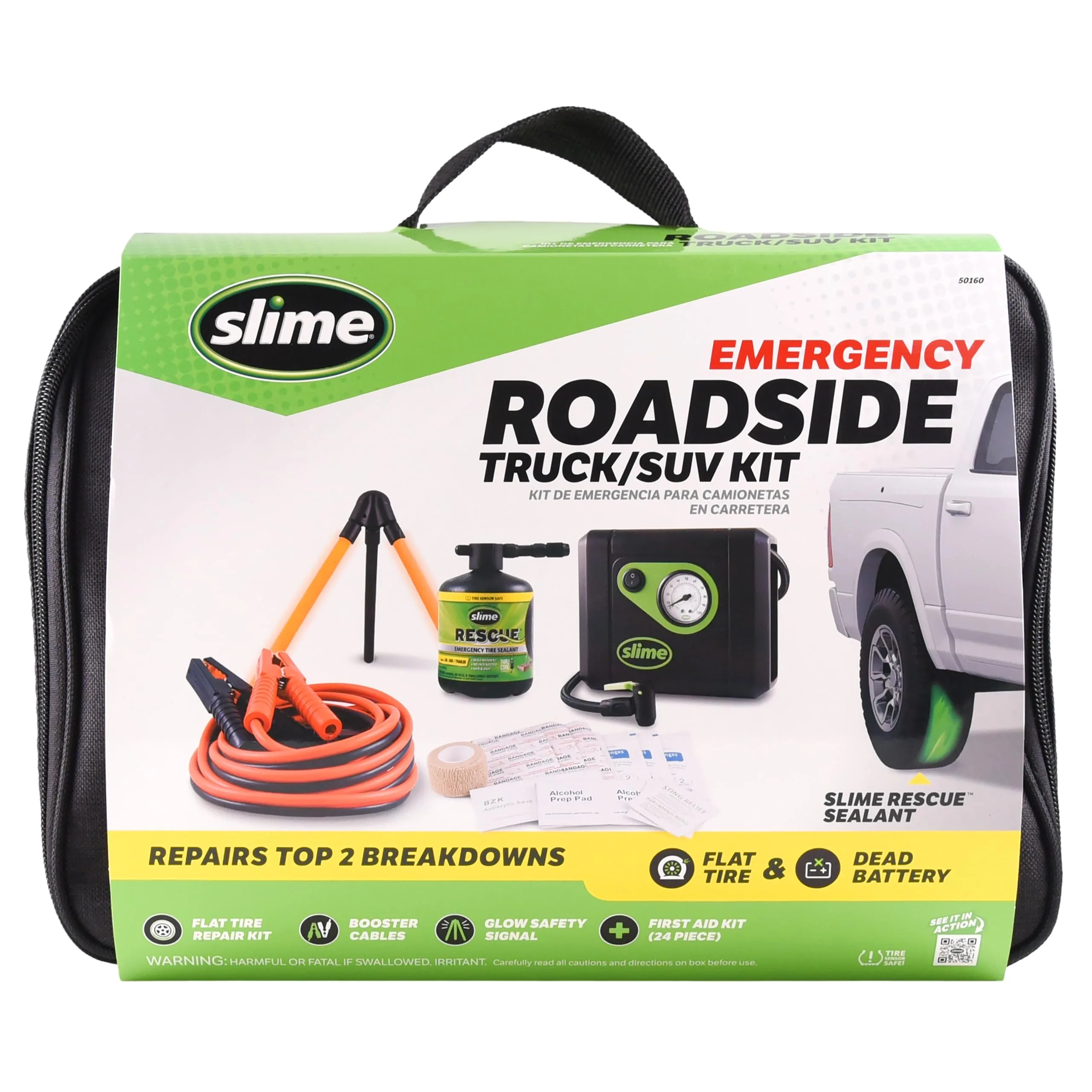 Slime 60189 Flat Tire Tire Repair Kit Heavy Duty image 3